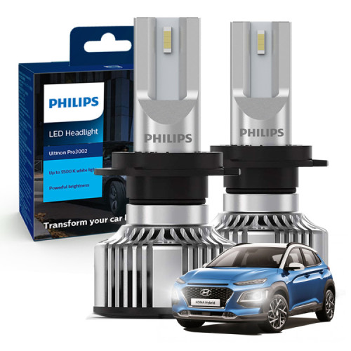 코나 하이브리드(19년~현재) 합법 LED 전조등 자동차 전구 H7-C