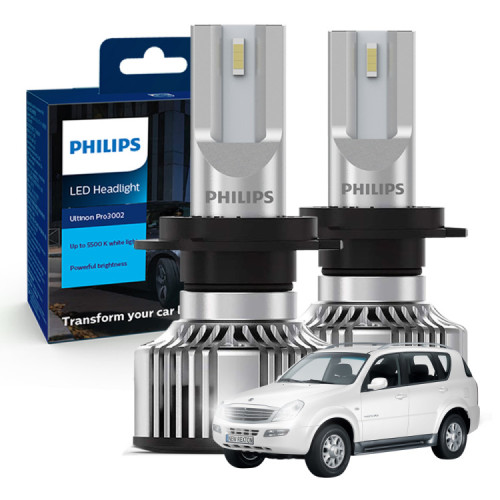 뉴 렉스턴(03~06년) 합법 LED 전조등 자동차 전구 H7