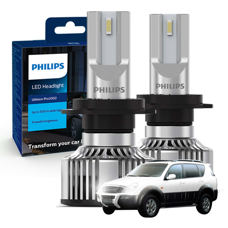 렉스턴(01~03년) 합법 LED 전조등 자동차 전구 H7