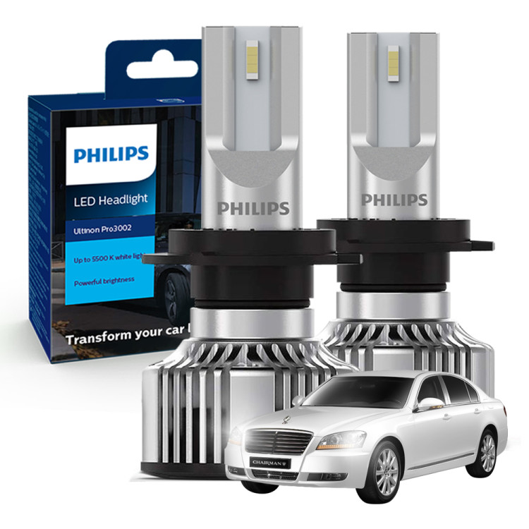 체어맨W(08~11년) 합법 LED 전조등 자동차 전구 H7