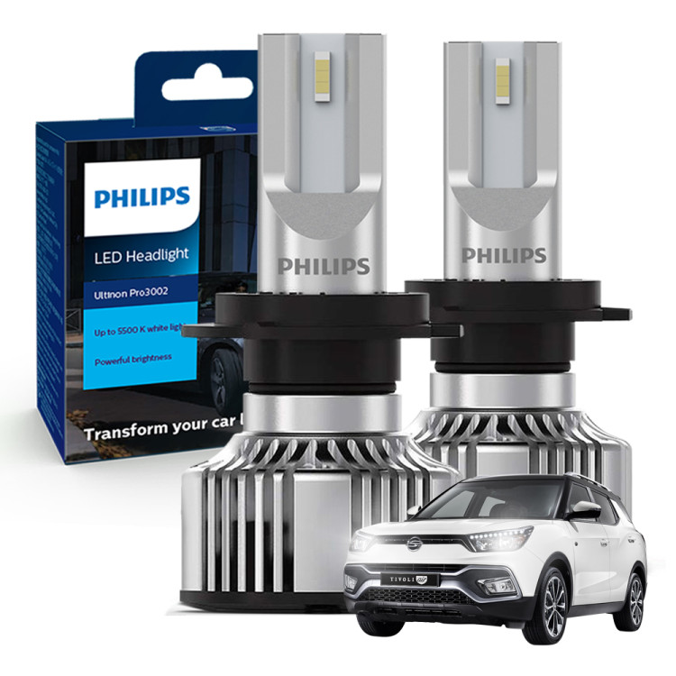 티볼리 에어(16~19년) 합법 LED 전조등 자동차 전구 H7