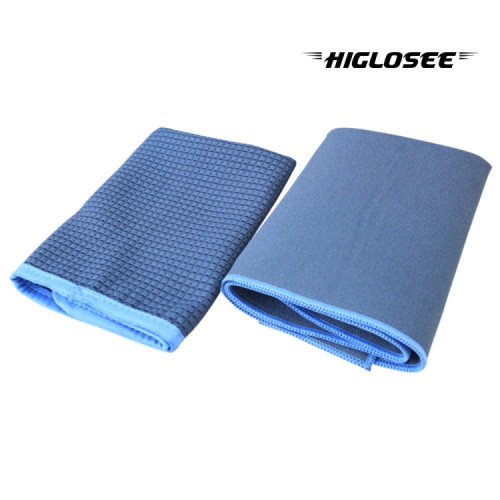 [4월 특가] 하이글로씨 와플 이레이저 유리 전용 세차 타월 글래스 크리닝