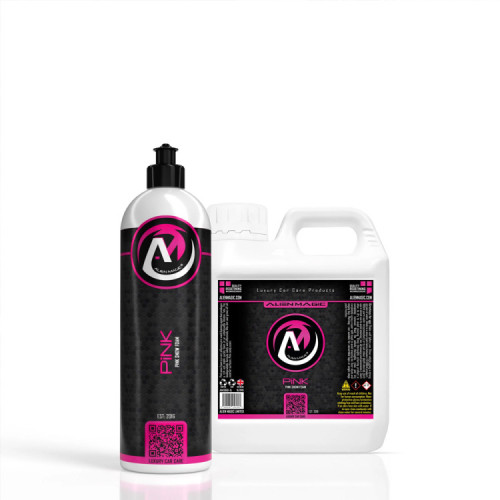 에일리언매직 핑크 [PINK] 핑크 컬러 스노우폼 - 500ml