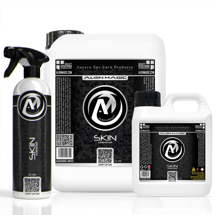 에일리언매직 스킨 [SKIN] 실내 가죽세척제 & 드레싱컨디셔너 - 500ml