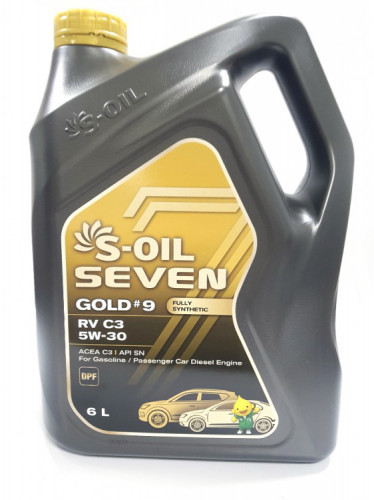 S-OIL 세븐골드RVC3 5W30 6L