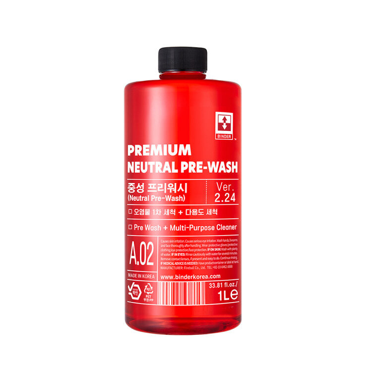 바인더 중성 프리워시 1000ml