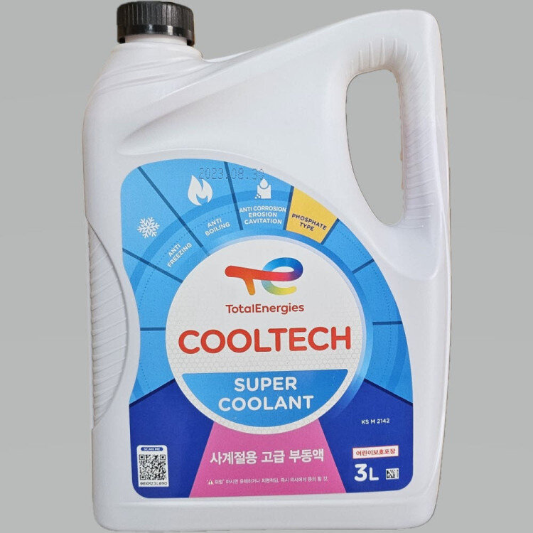 토탈 수퍼 쿨란트 TOTAL SUPER COOLANT 부동액 3L