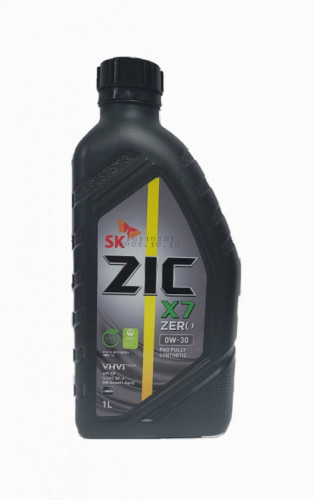 (사은품증정)ZIC X7 ZERO30 지크 제로30 0W30 가솔린 1L