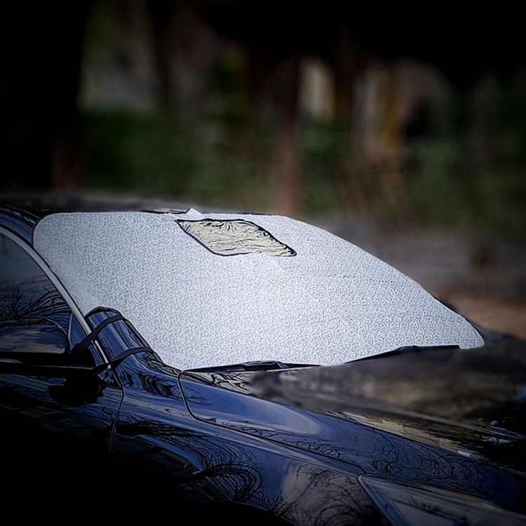 [4월 특가]가온 자동차 성에방지커버  햇빛가리개 겨울 눈덮개 차량용 앞유리덮개