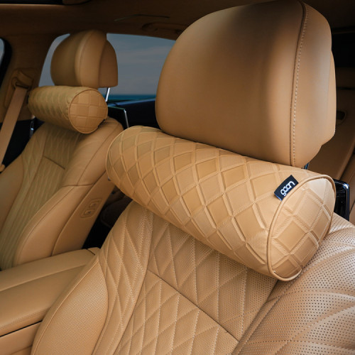 [4월 특가]가온 오니핏 가죽 차량용 목쿠션 1개+1개