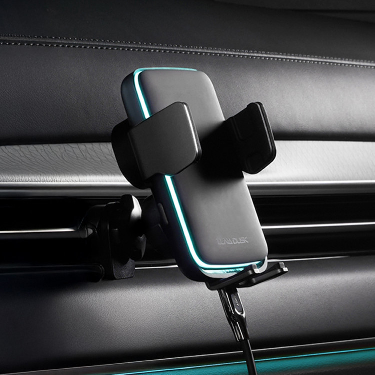 [4월 특가] 벤딕트 차량용 핸드폰 거치대 무선 충전기 15W 고속 충전 루나 더스크