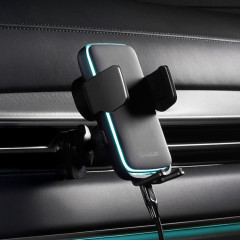 [4월 특가] 벤딕트 차량용 핸드폰 거치대 무선 충전기 15W 고속 충전 루나 더스크